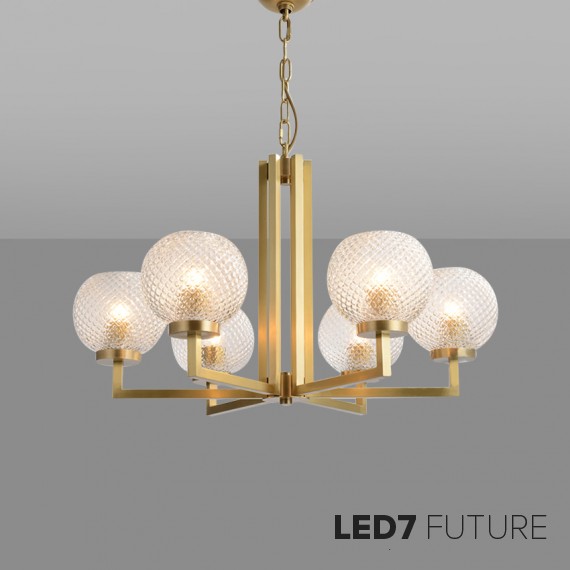 Loft Industry Modern - RBall Chandelier